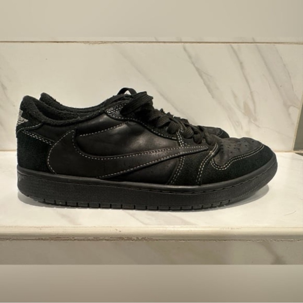 Air Jordan 1 Retro Low OG SP x Travis Scott Black Phantom Size 10 Non-Authentic